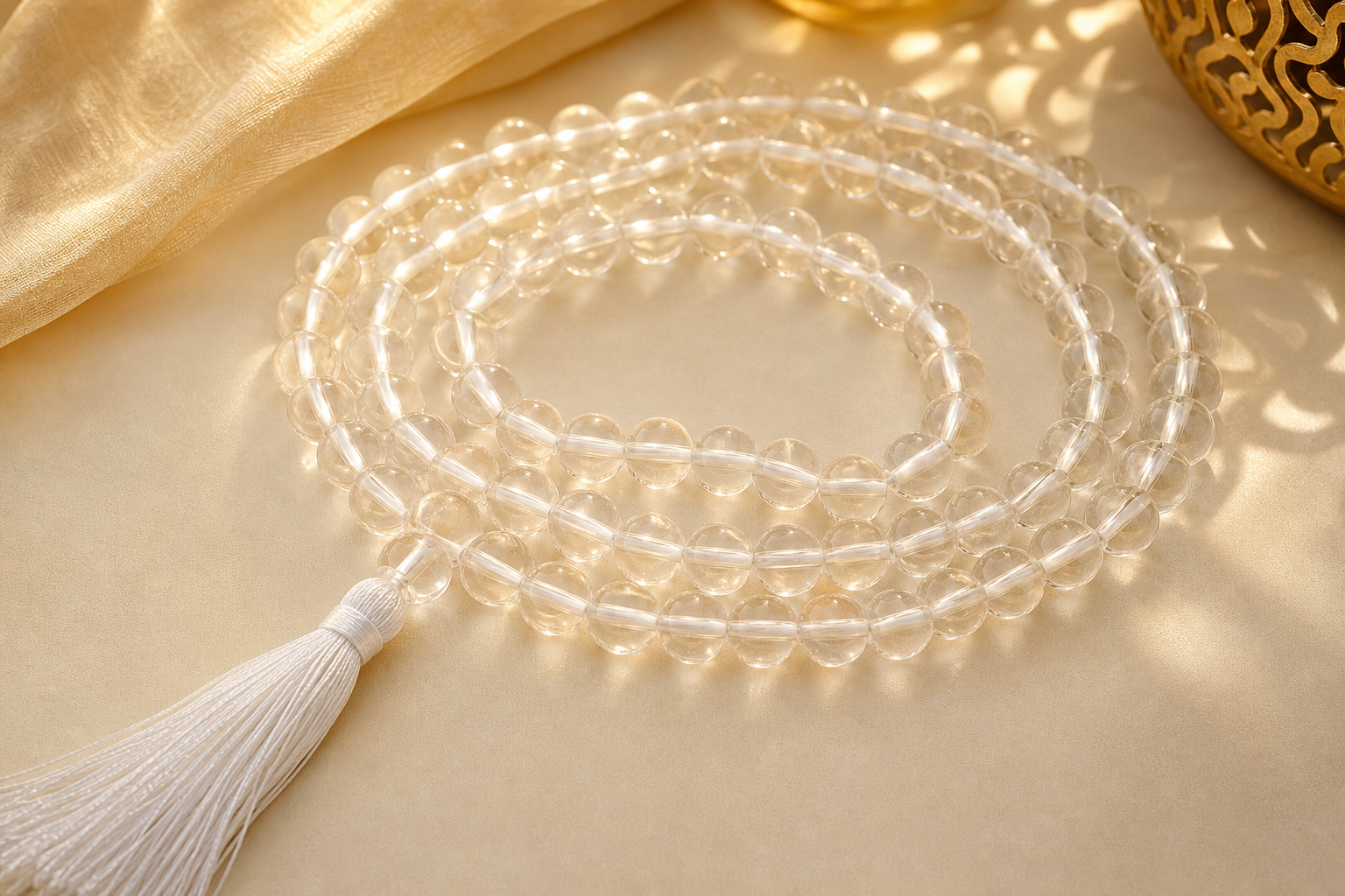 Sphatik Mala 108 Beads
